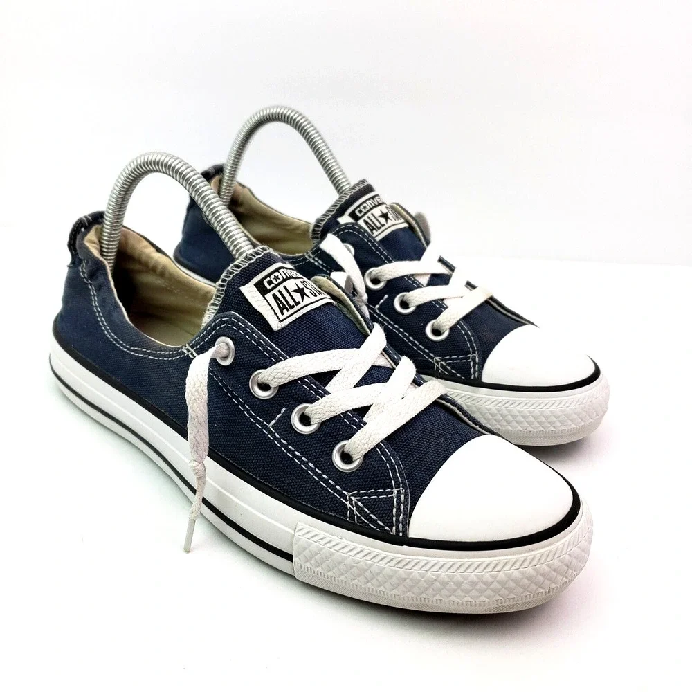 Converse All Star Shoreline Womens Size 9 Blue Low Sneaker Shoes 537080F